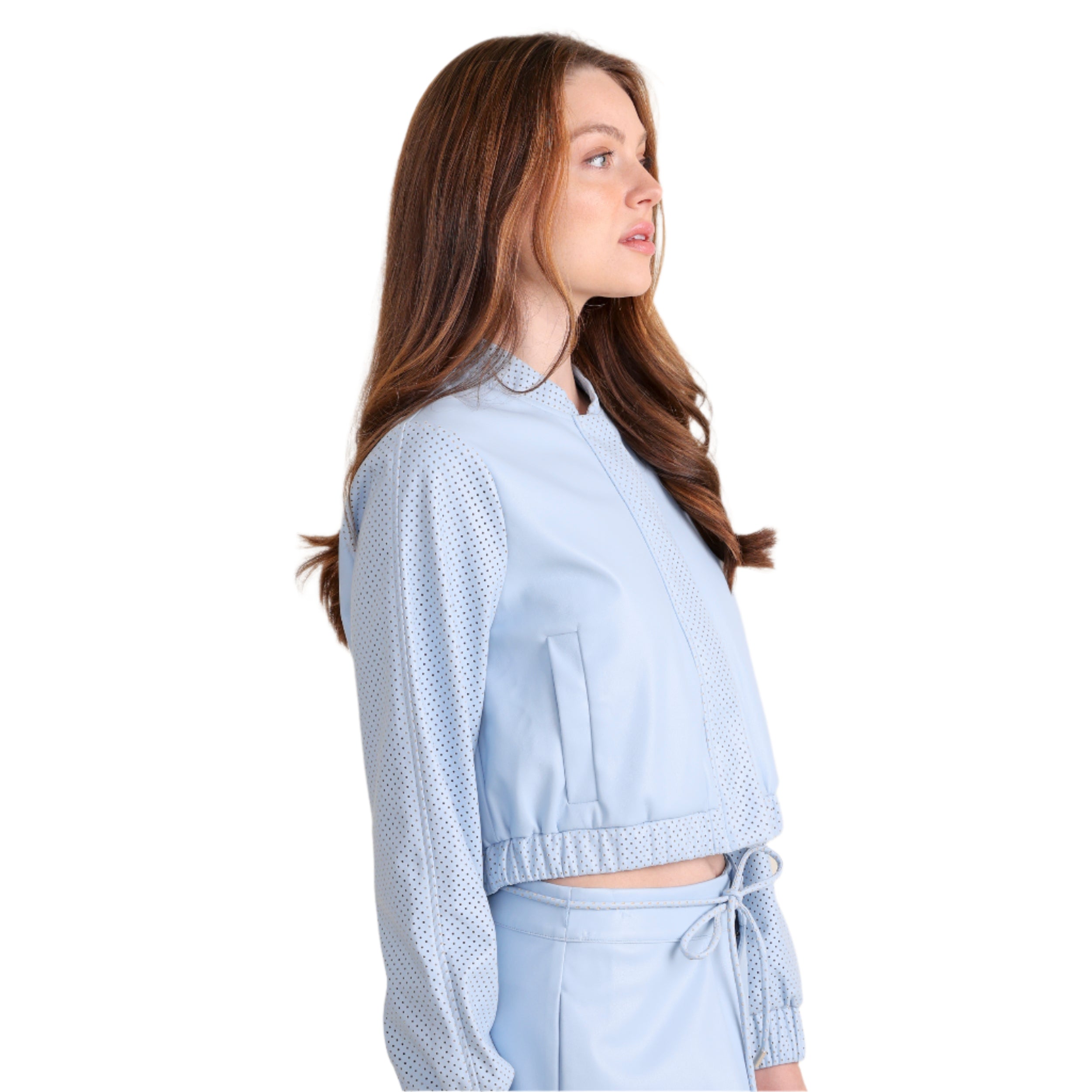 Terry Jacket in Cornflower - Fairley Fancy