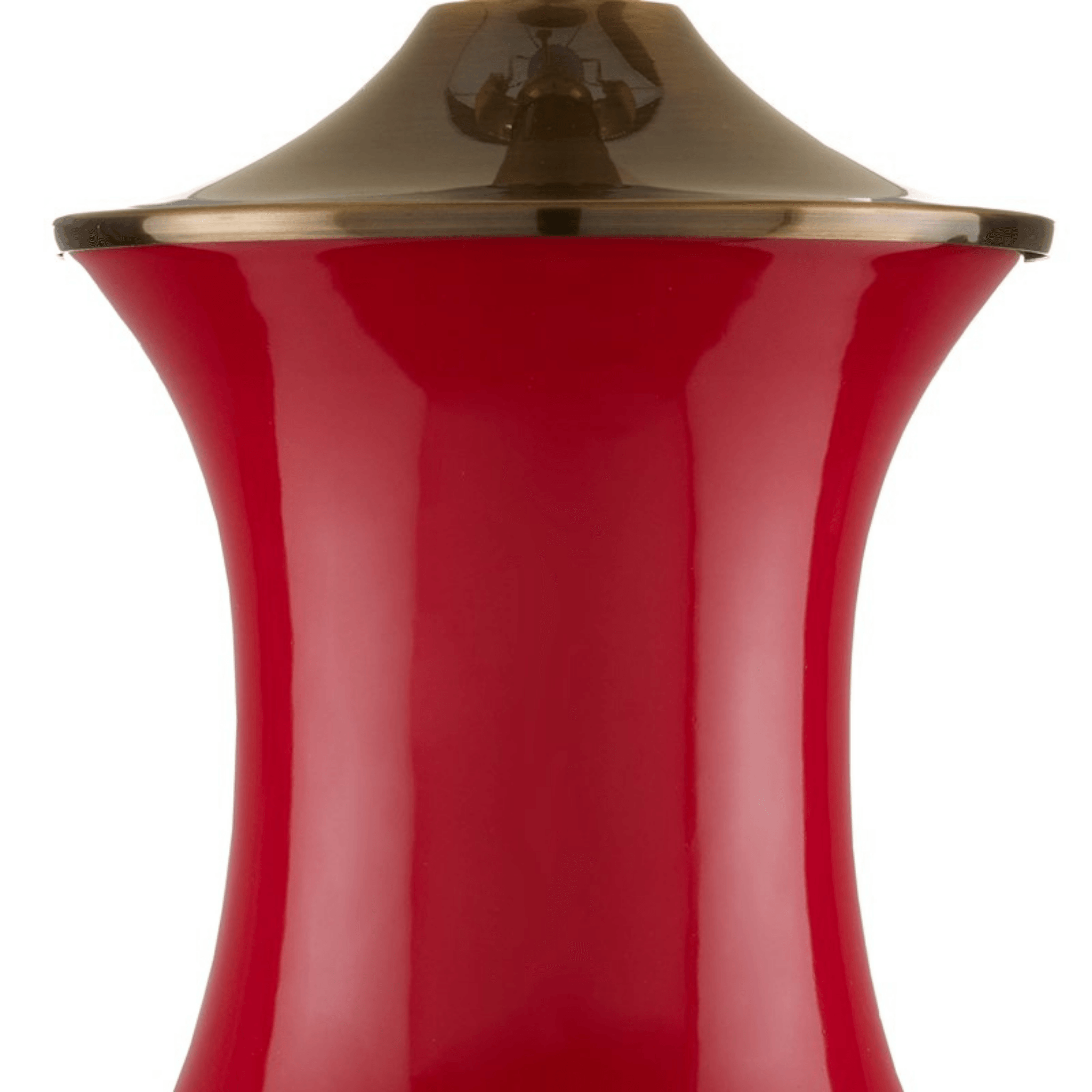 Lilou Red Table Lamp - Fairley Fancy