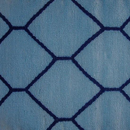 Ripley Kilim Rug in Blue - Fairley Fancy