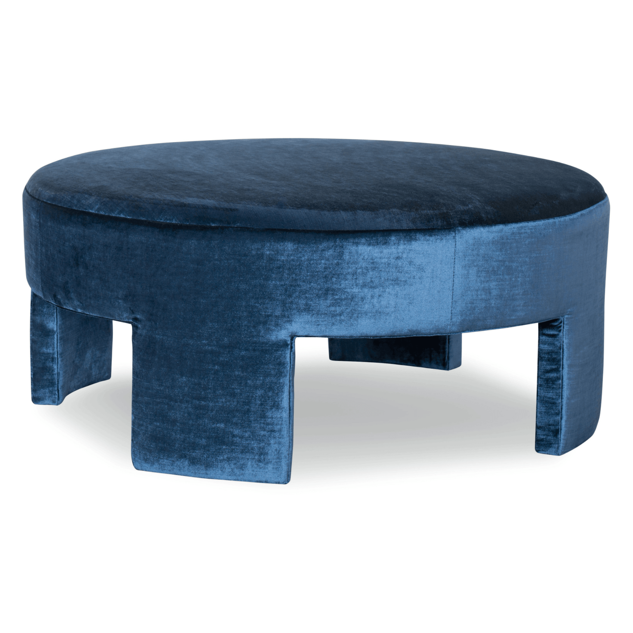 Round Margot Ottoman - Fairley Fancy