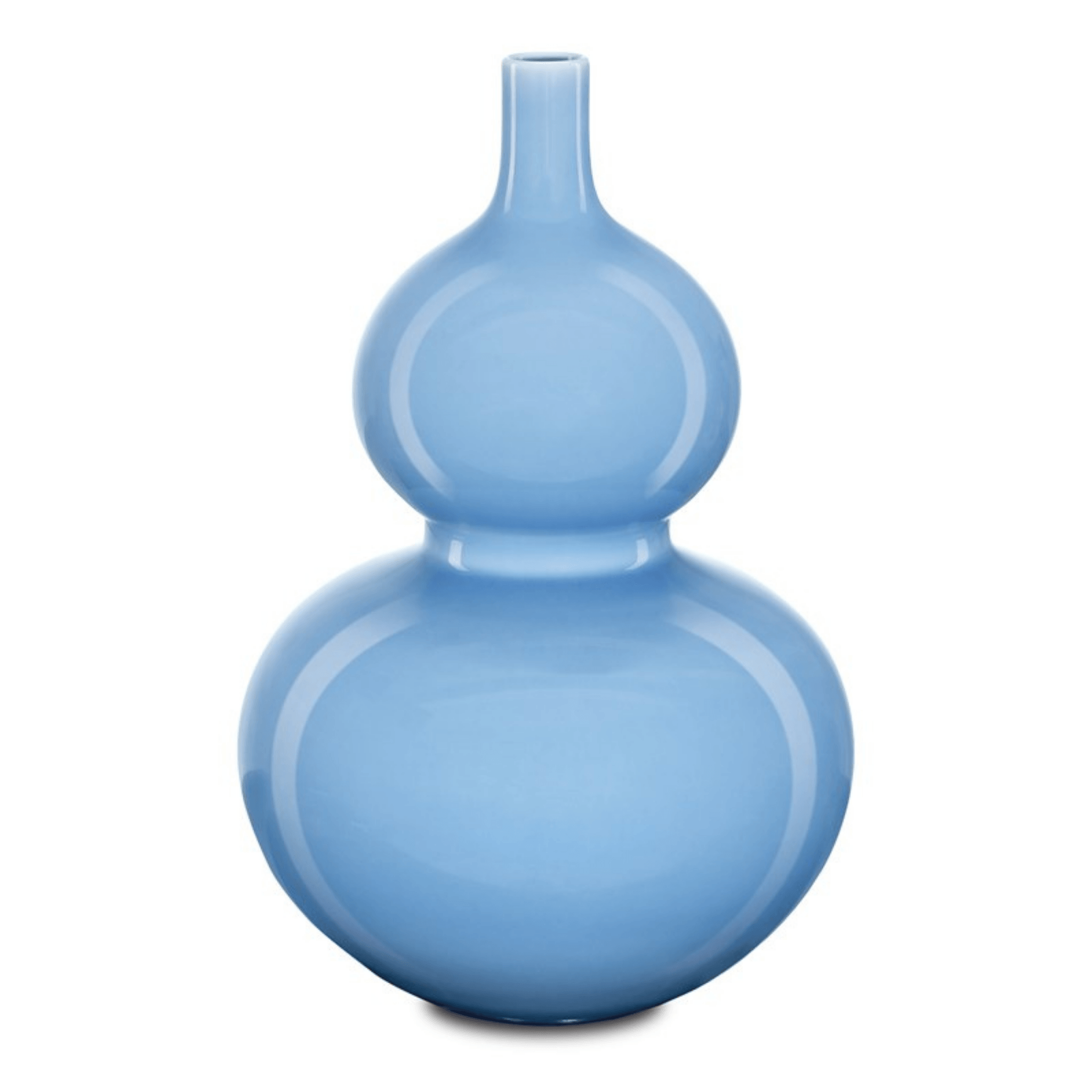 Sky Blue Double Gourd Vase - Fairley Fancy