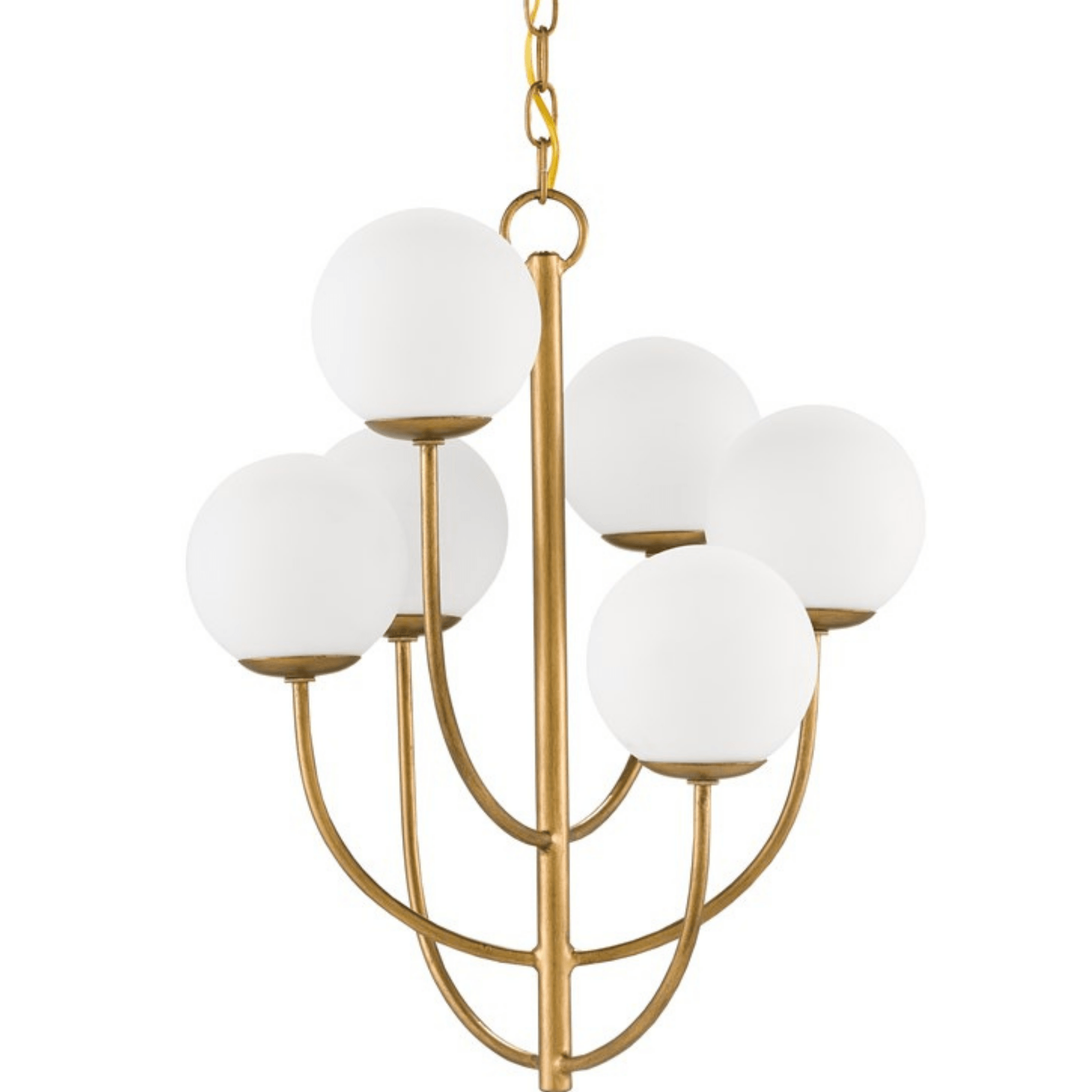 Sunnylands Brass Chandelier - Fairley Fancy