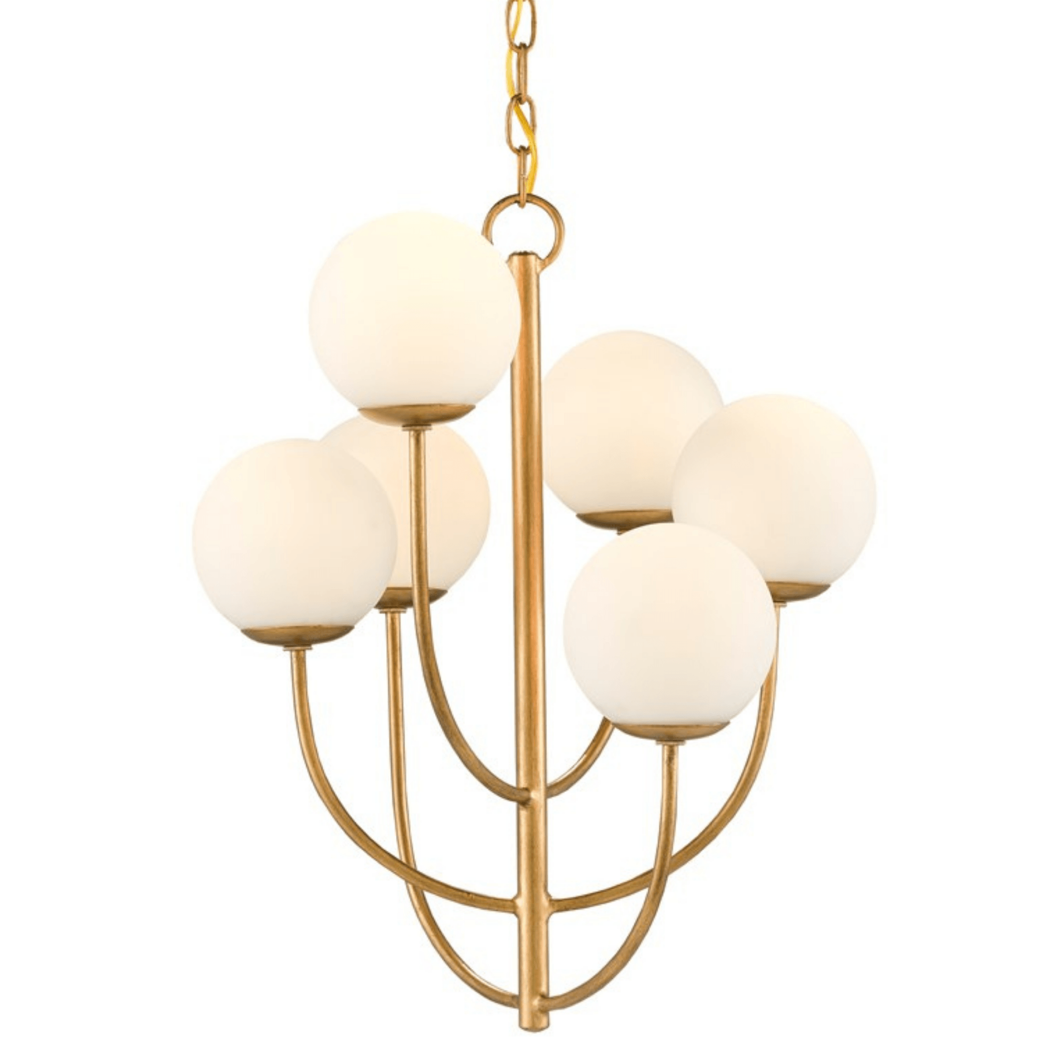 Sunnylands Brass Chandelier - Fairley Fancy