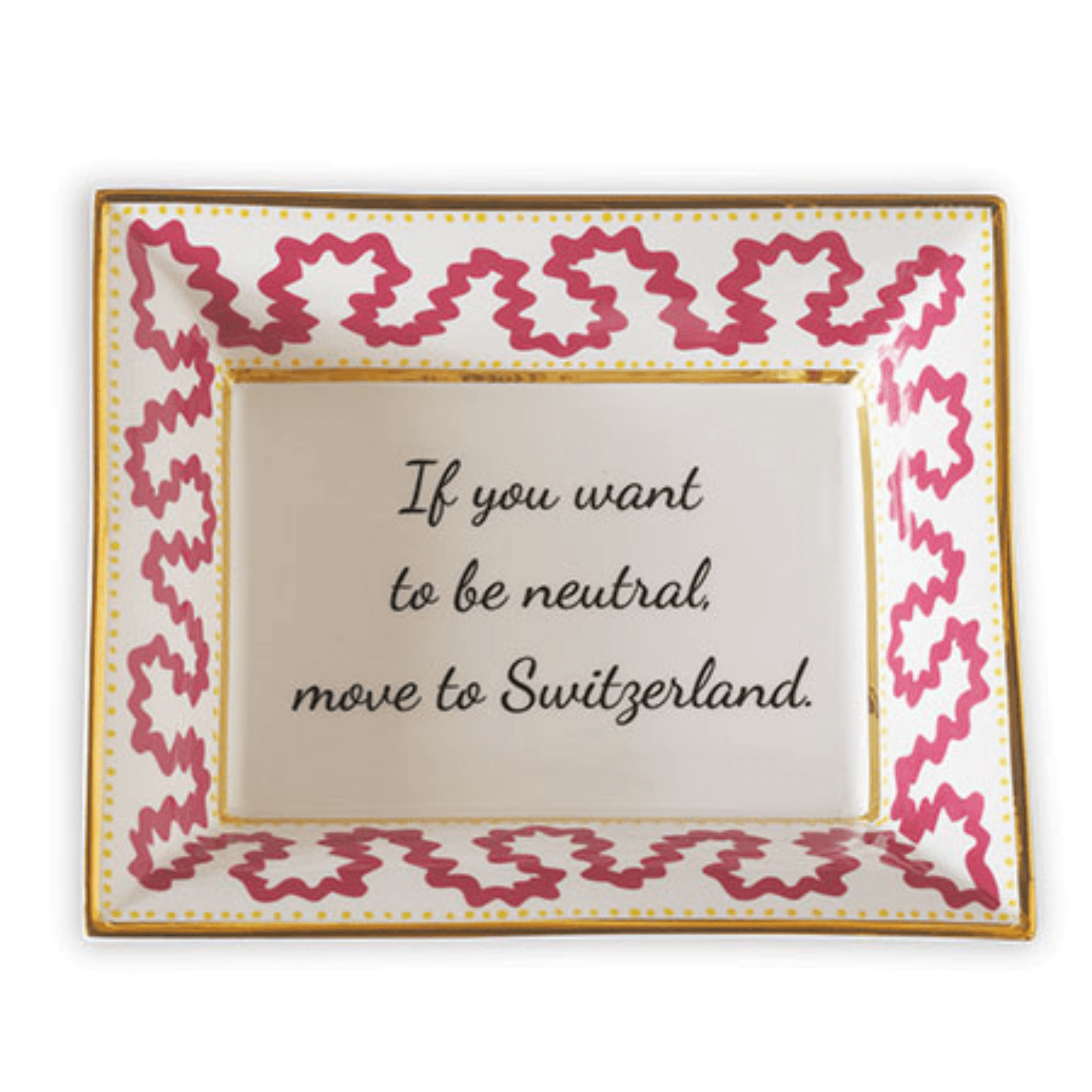 Switzerland Plate (Set Of 2) - Fairley Fancy