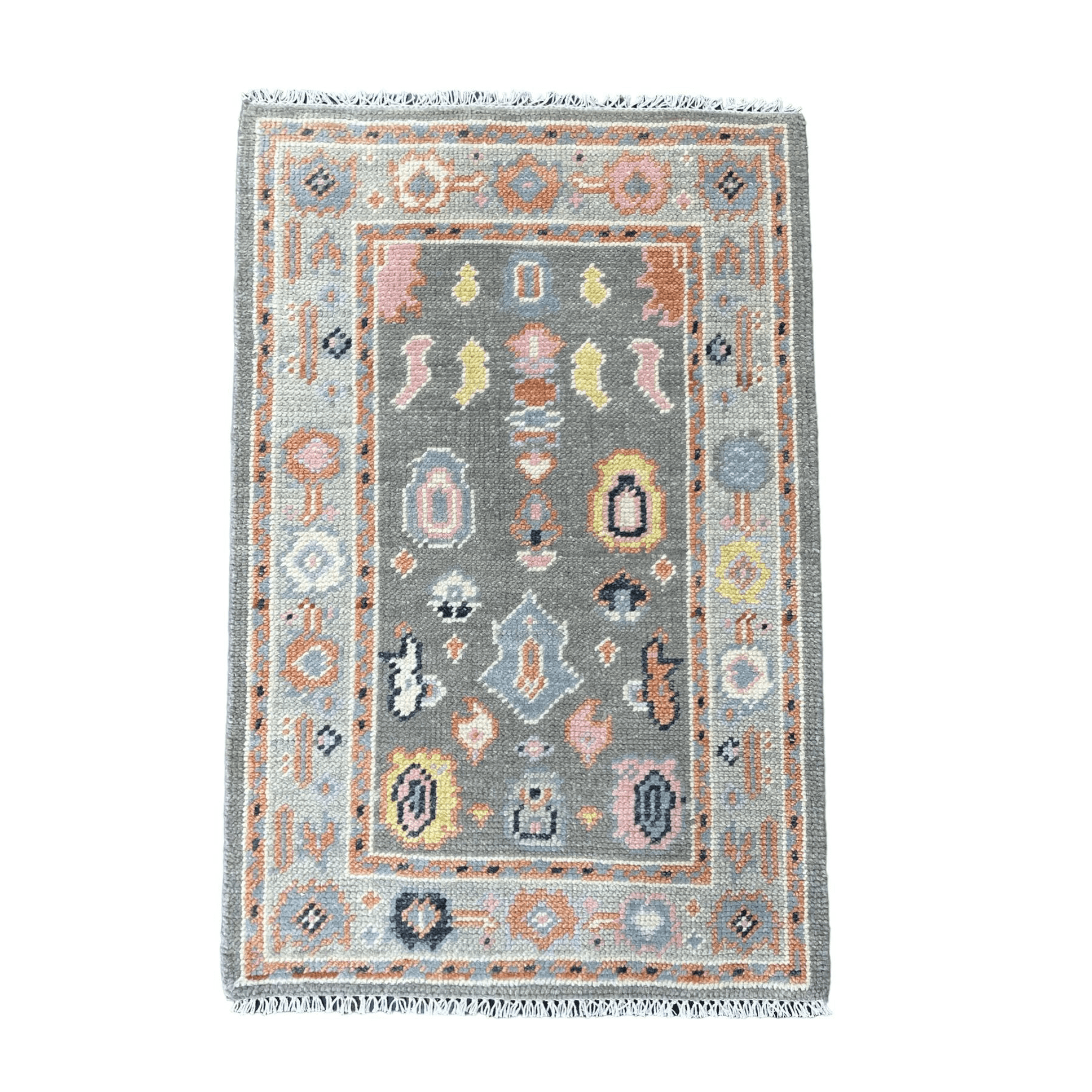 Tatum Rug in Orange - Fairley Fancy