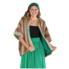 Coco Cape in Faux Fur - Fairley Fancy