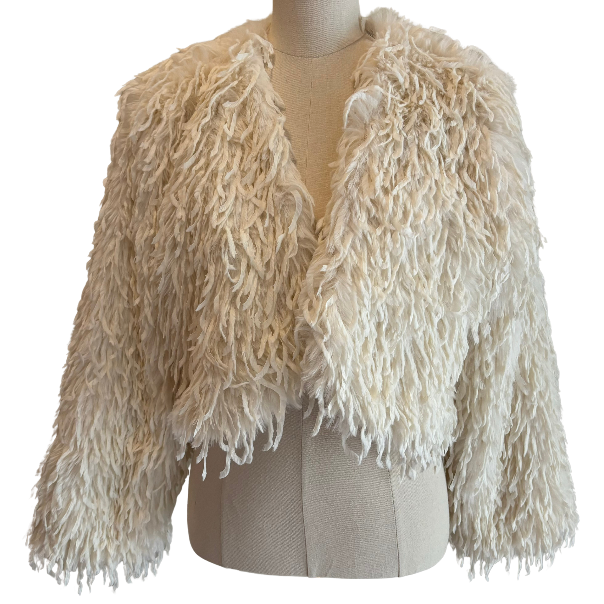 Feather Crop Jacket - Fairley Fancy