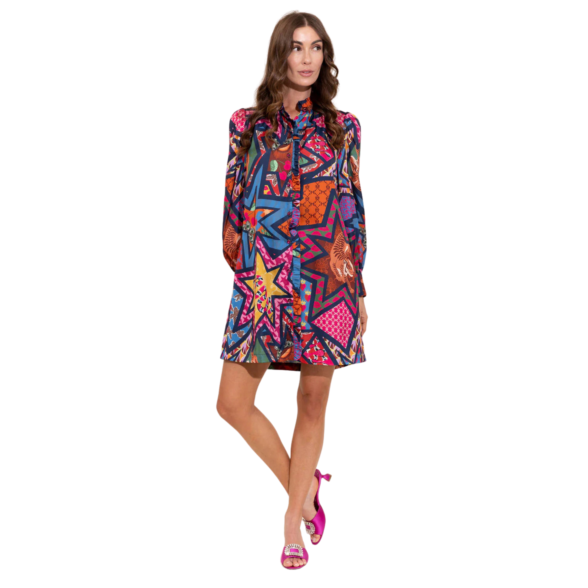 Nora Dress in Star Power - Fairley Fancy