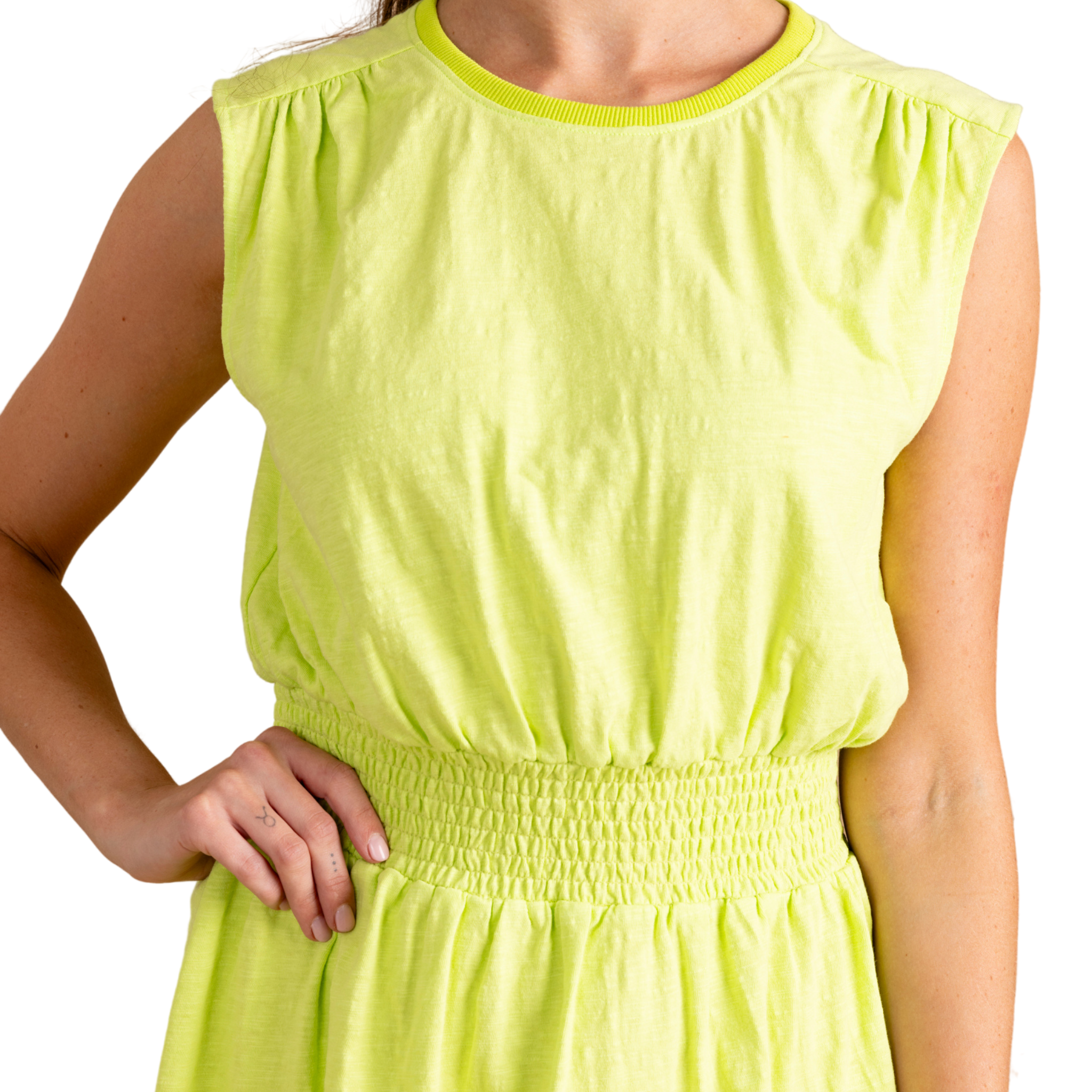 Melissa Dress in Algae - FAIRLEY FANCY