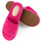 Sol Terry Pool Slides in Fuchsia - FAIRLEY FANCY