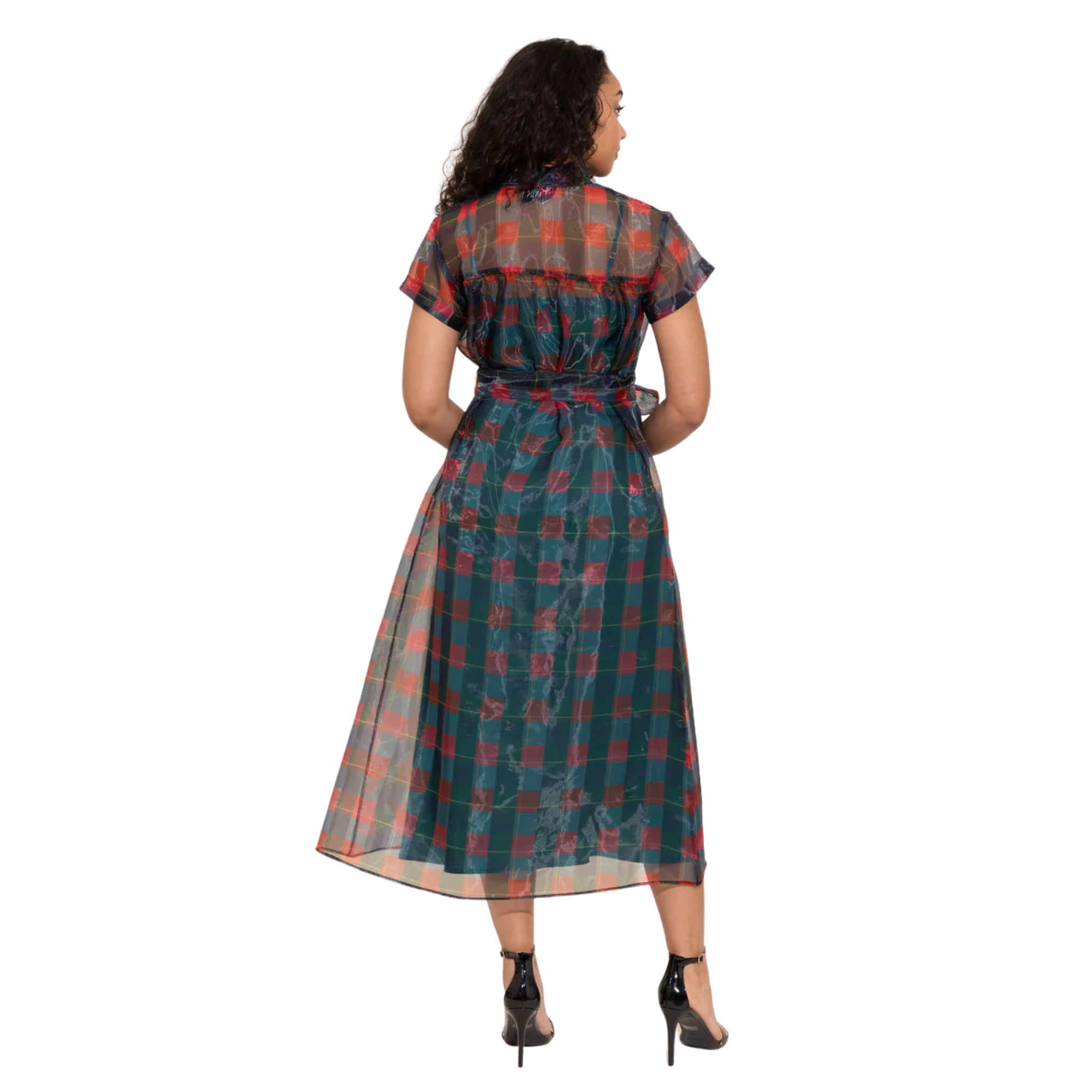 Rachel Dress in Holiday Plaid - Fairley Fancy