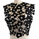 Floral Blouse In Black - Fairley Fancy