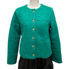 Green Button Down Jacket - Fairley Fancy