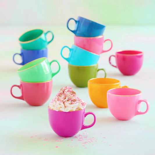 Sugar Plum Glass Mug, 12 Color Options - Fairley Fancy