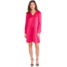 Alden Dress in Neon Pink - Fairley Fancy