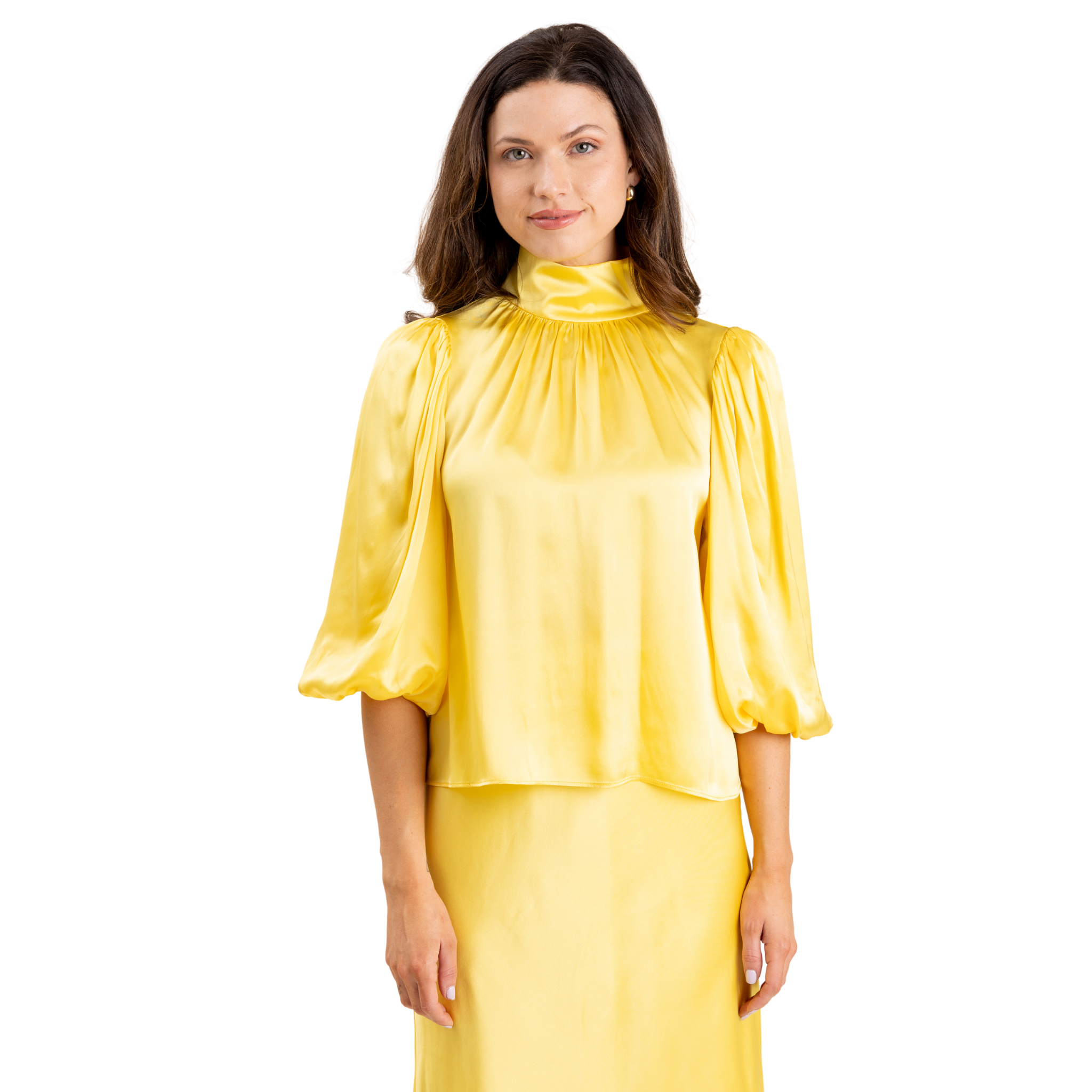 Carmen Top in Lemon Drop - Fairley Fancy