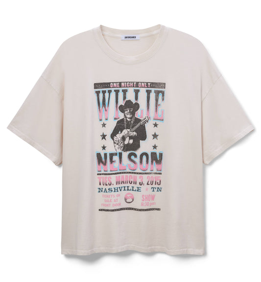 Willie Nelson One Night Only Tee - Fairley Fancy