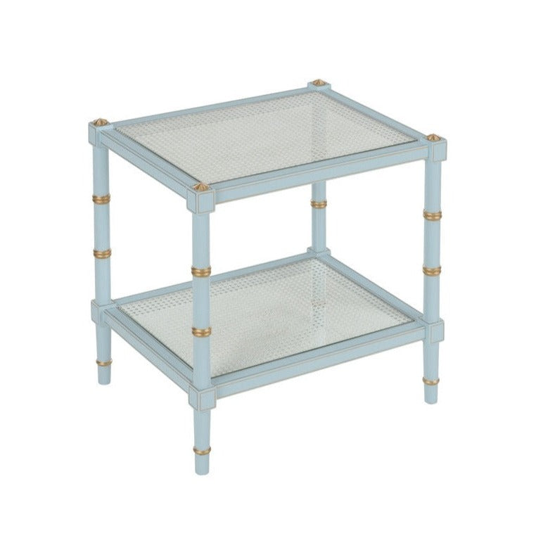 Conner Cane End Table - Fairley Fancy