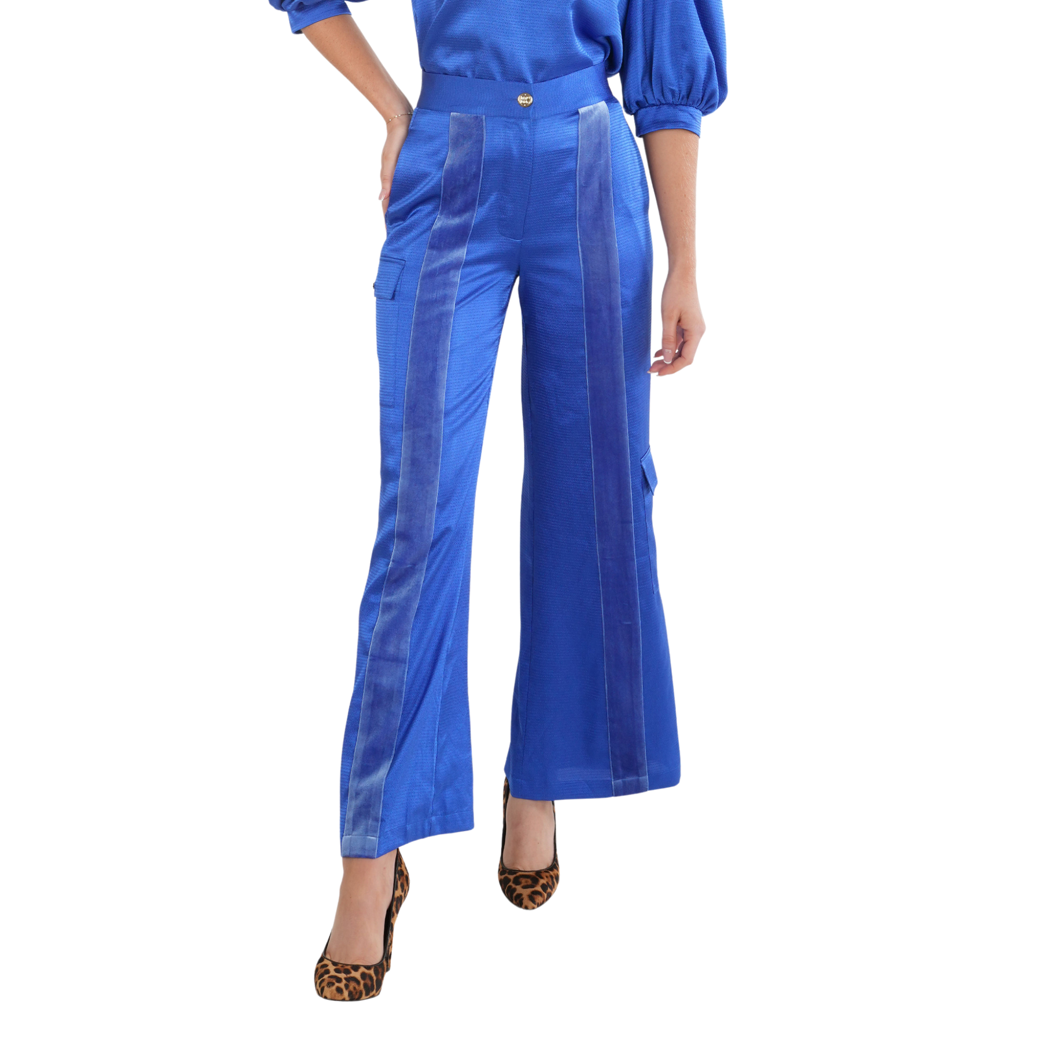 Ophelia Pant in Dazzling Blue - Fairley Fancy