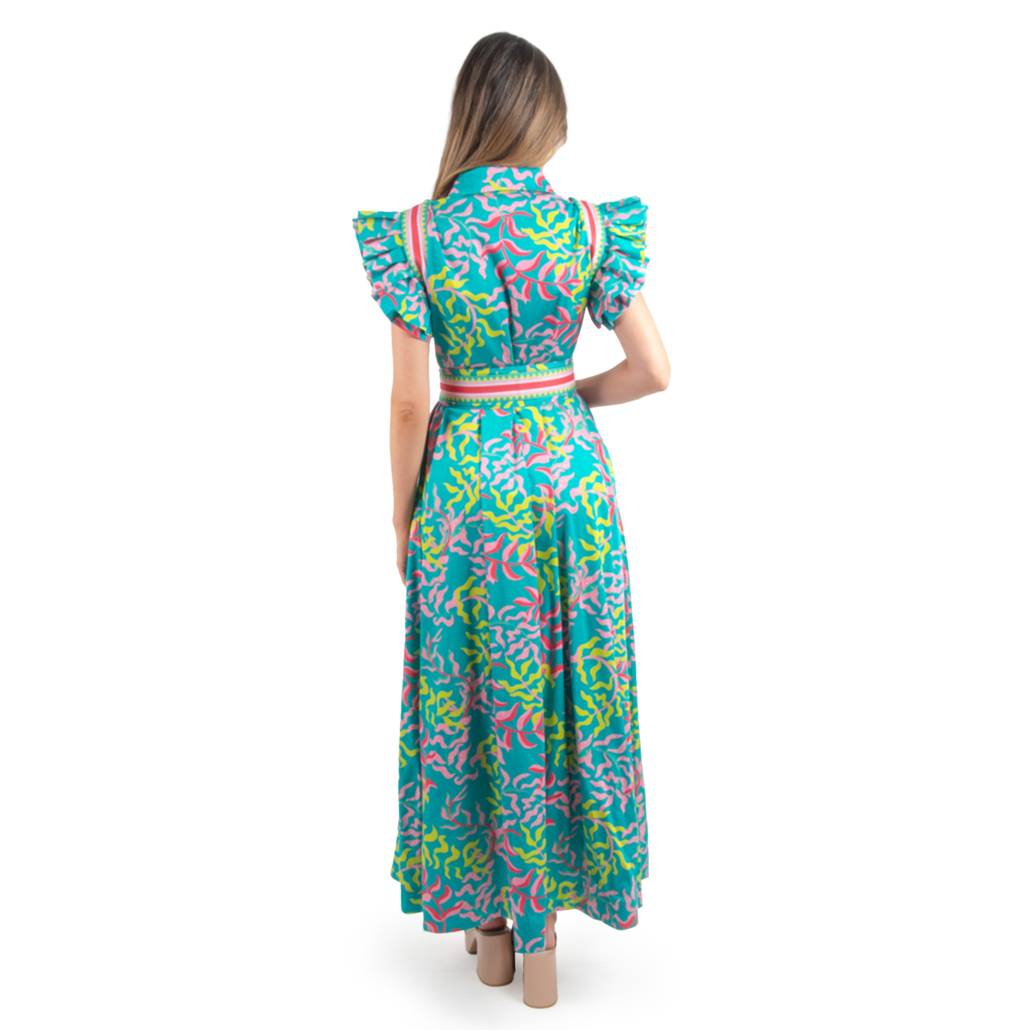 Anderson Maxi Dress in Floret - FAIRLEY FANCY