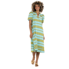 Hampton Dress in Fringe Stripe - Fairley Fancy