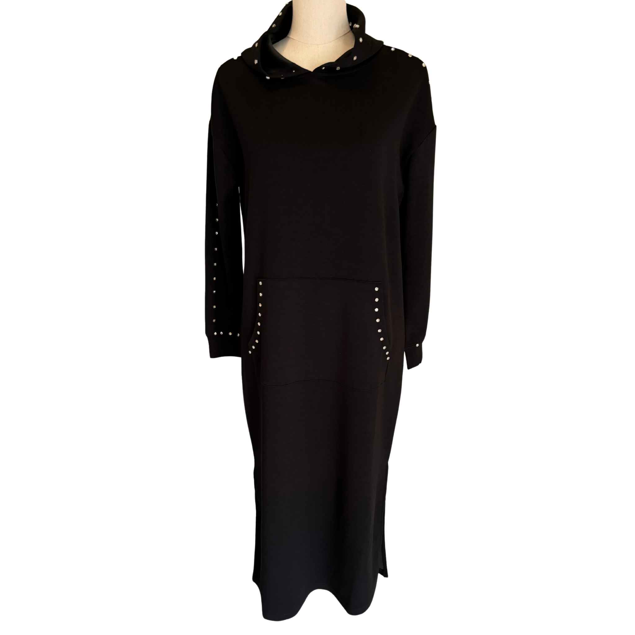 Long Sleeve Black Dress - Fairley Fancy