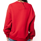 Arkansas Rhinestone Metallic Banner Sweatshirt - Fairley Fancy