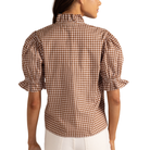 Meryl Top in Gingham - Fairley Fancy
