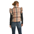 Plaid Puffer Vest - Fairley Fancy