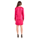 Alden Dress in Neon Pink - Fairley Fancy