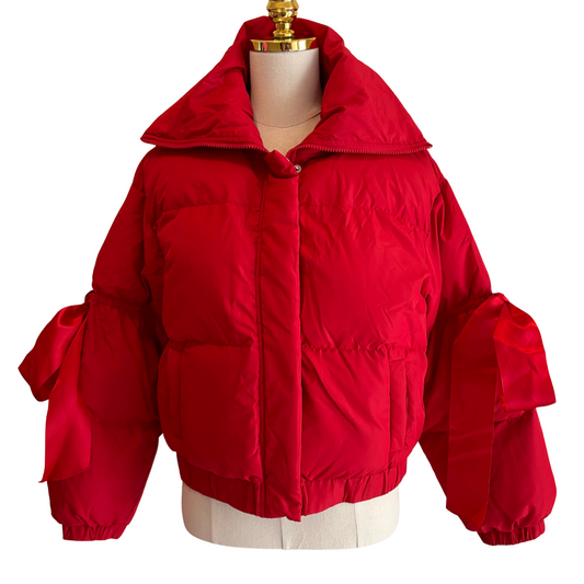 Hooded Jacket with Red - Fairley Fancy