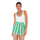 Russell Shorts in Center Court Stripe - FAIRLEY FANCY