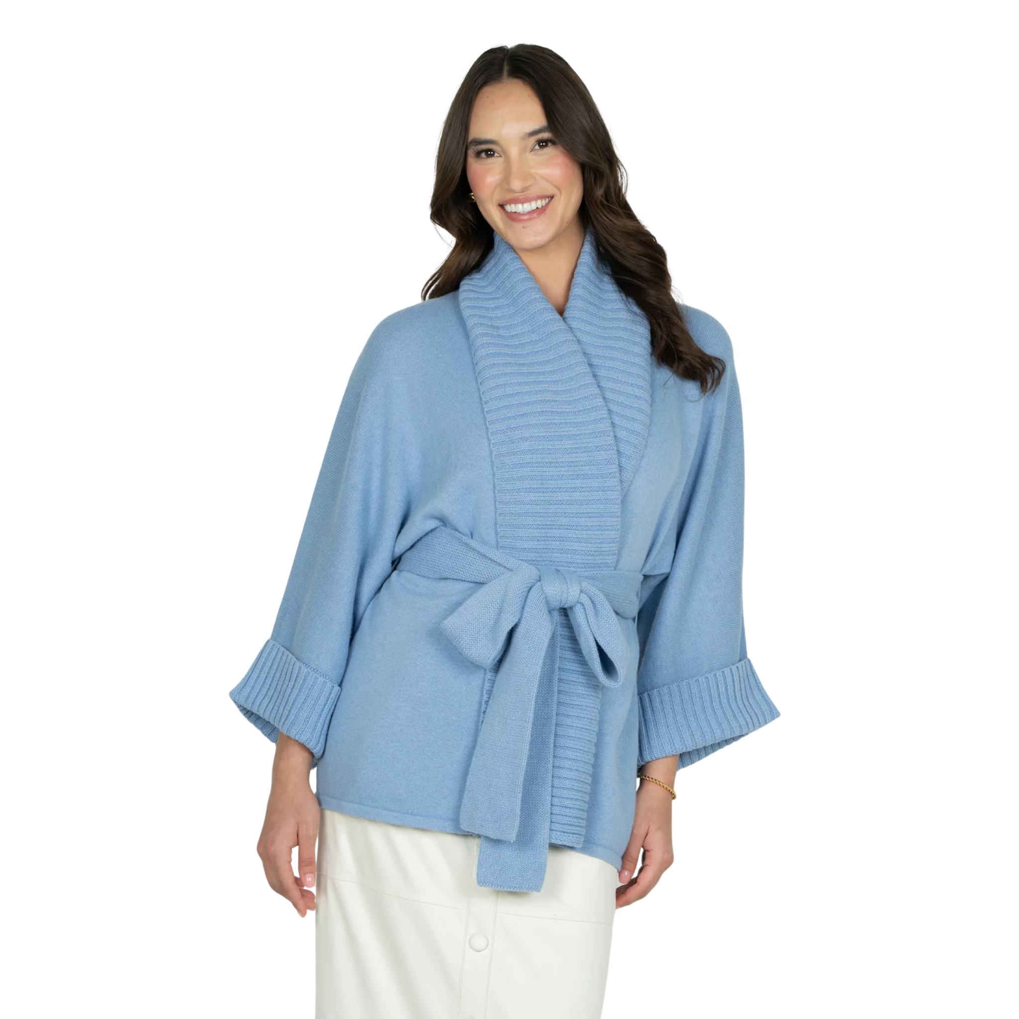 Willow Wrap in Blu - Fairley Fancy