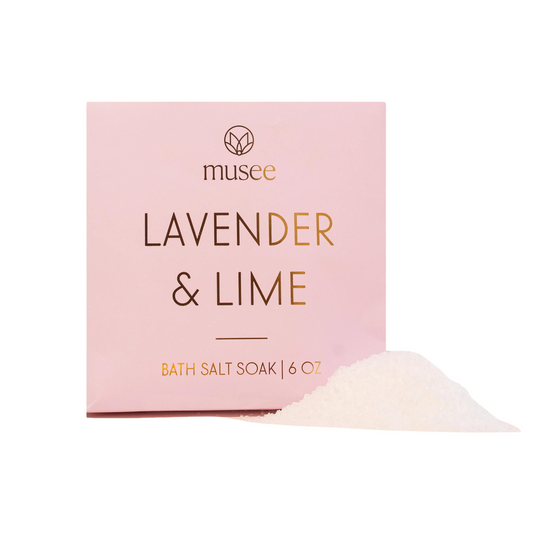 Lavender & Lime Mini Salt Soak - Fairley fancy
