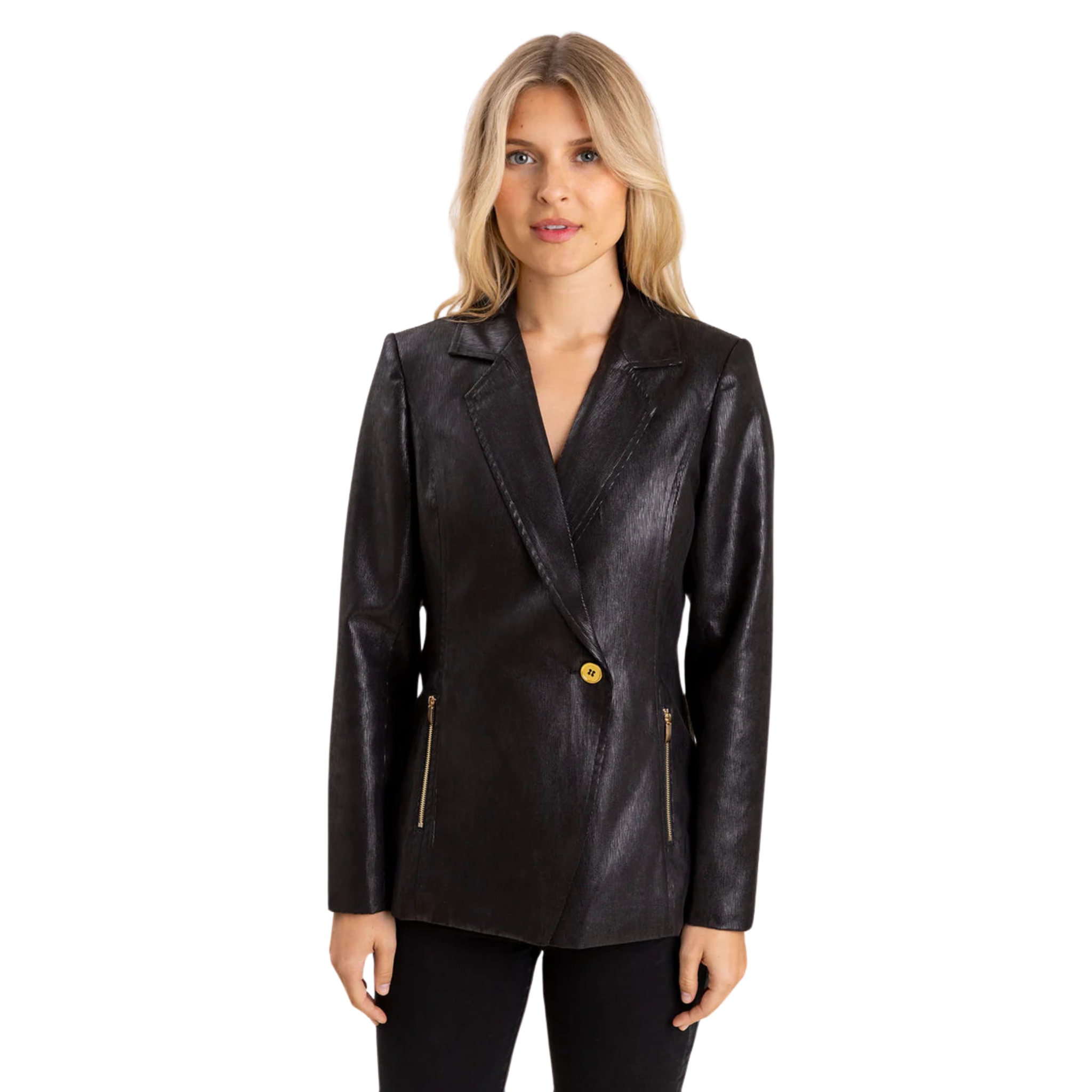 Austin Blazer in Black - Fairley Fancy