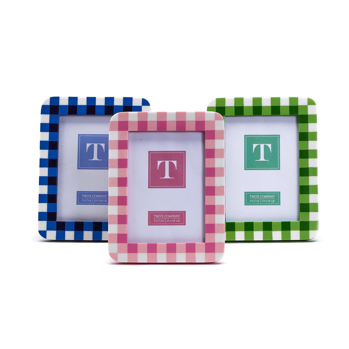 Gingham Photo Frame - FAIRLEY FANCY