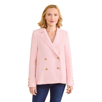 Grifyn Blazer in Light Pink - Fairley Fancy