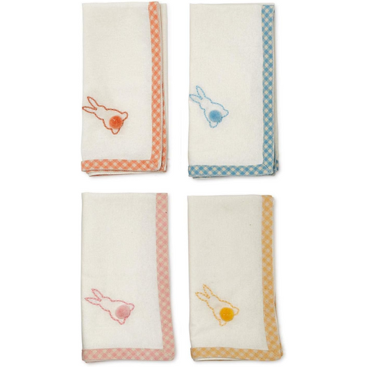 Cottontail Cloth Napkins, Set of 4 - Fairley Fancy