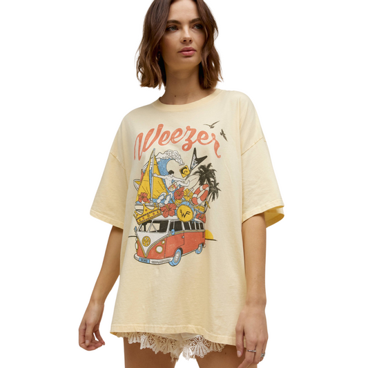 Weezer Collage OS Tee - Fairley Fancy