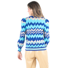 Julia Sweater in Ripple - Fairley Fancy