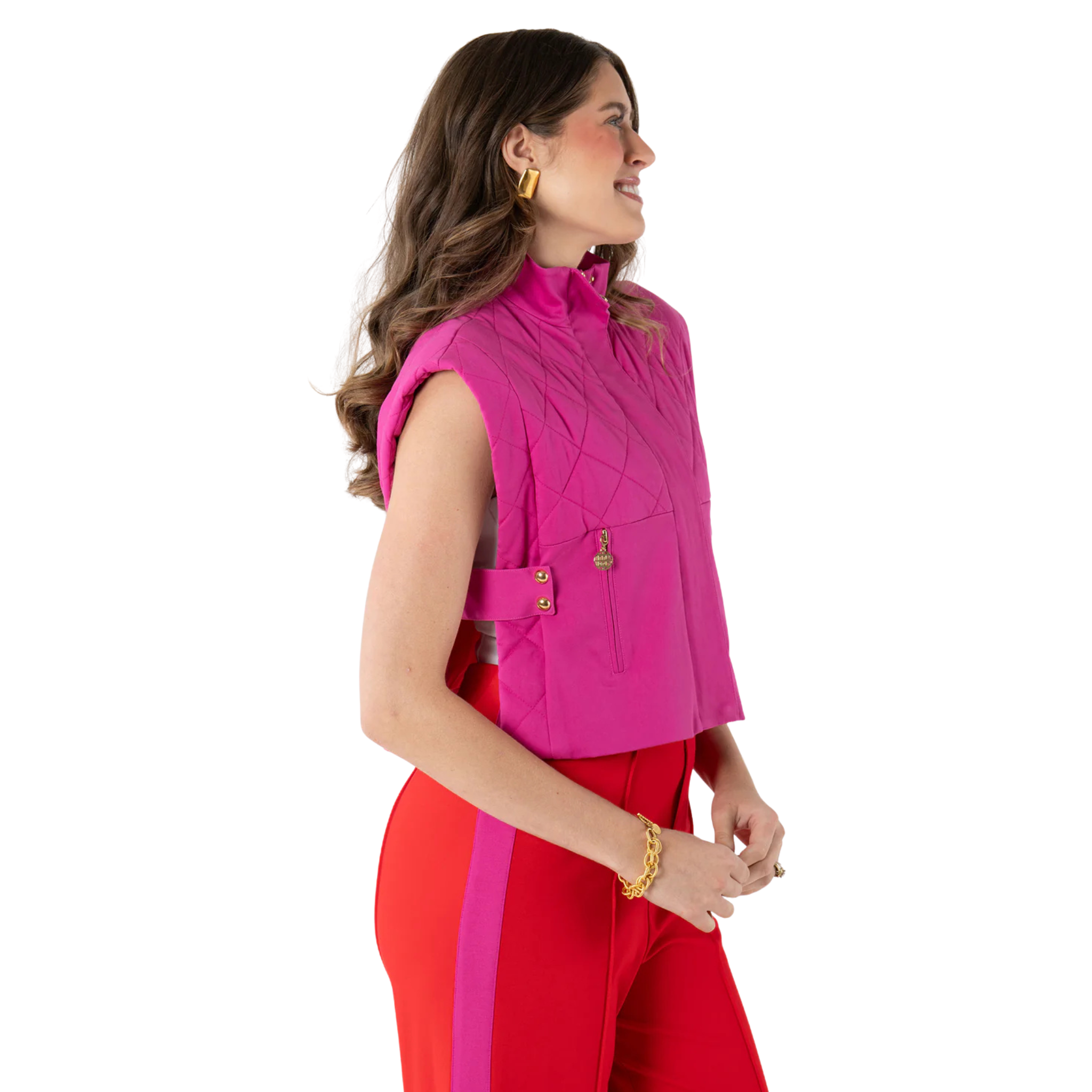 Annie Vest in Rose Violet-Fairley Fancy