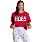 Arkansas Varsity Boyfriend Tee-Fairley Fancy