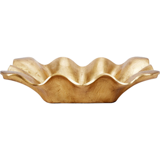 Gold Leaf Furman Decorative Bowl - Fairley Fancy