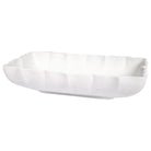 Kerr Rectangular White Gesso Decorative Bowl - Fairley Fancy