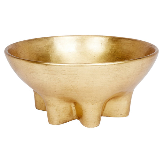 Finn Gold Leaf Decorative Bowl - Fairley Fancy