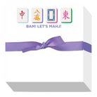Bam! Let's Mahjong Chubbie Notepad-Fairley Fancy