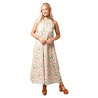 Blythe Dress in Key Limes Pink-Fairley Fancy