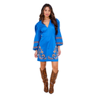 Bridgette Dress in Denim - Fairley Fancy