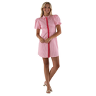 Britt Dress in Pink Carnation-Fairley Fancy