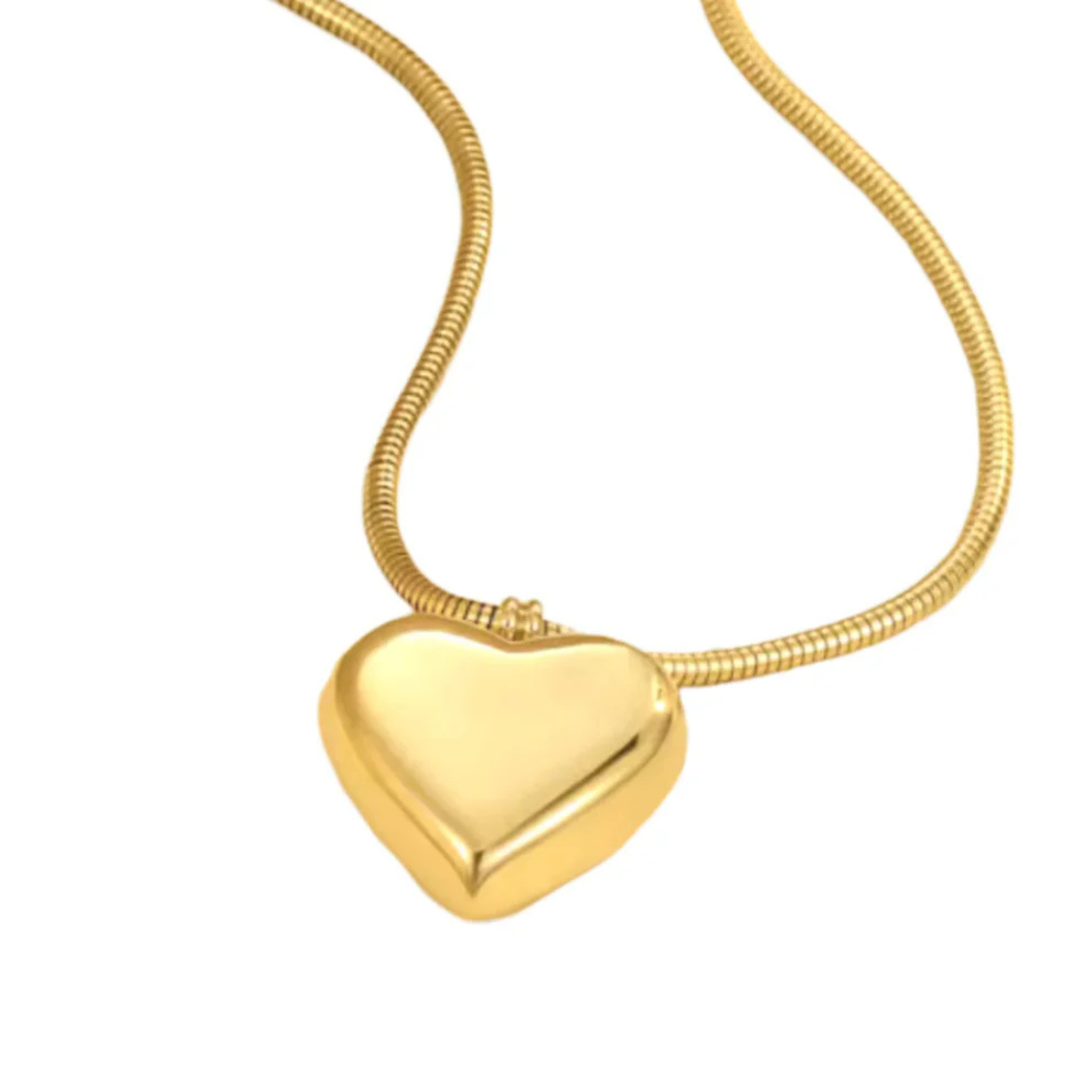 Bubble Heart Necklace-Fairley Fancy